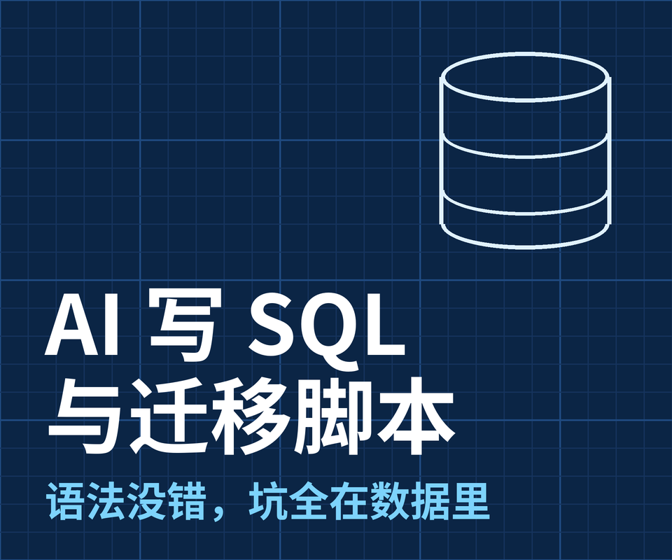 让 AI 写 SQL 和迁移脚本:语法没错,坑全在数据里