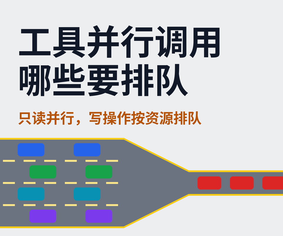 Agent 并行调用工具：哪些能一起跑，哪些必须排队